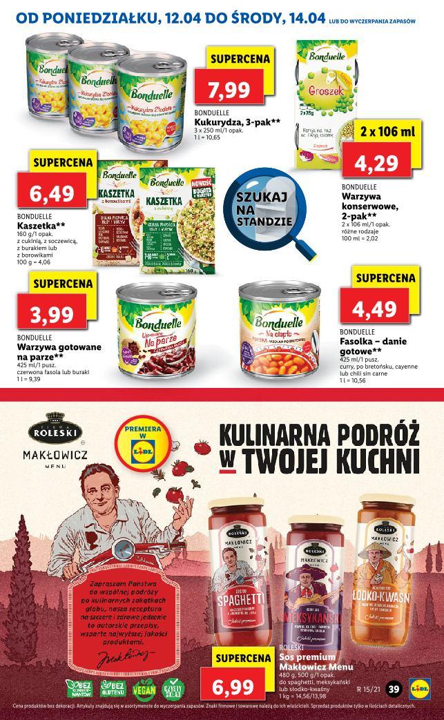 Gazetka promocyjna Lidl str. 39