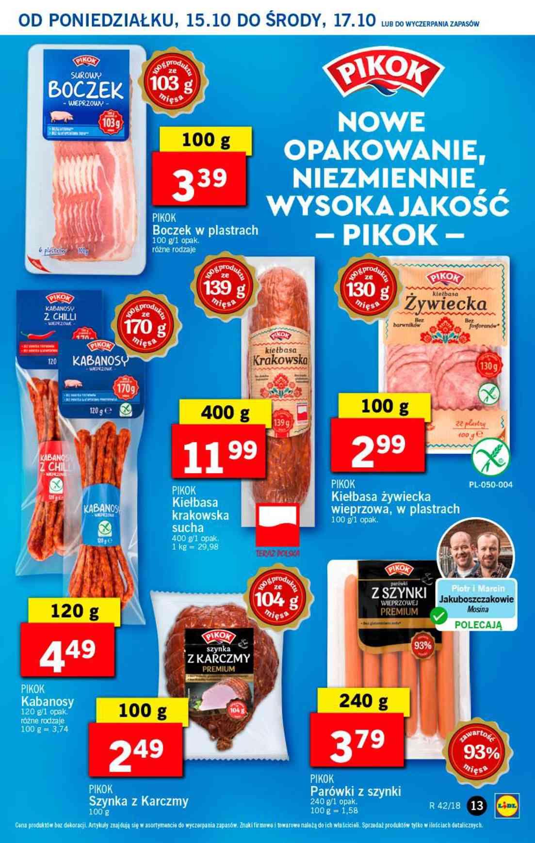 Gazetka promocyjna Lidl str. 13