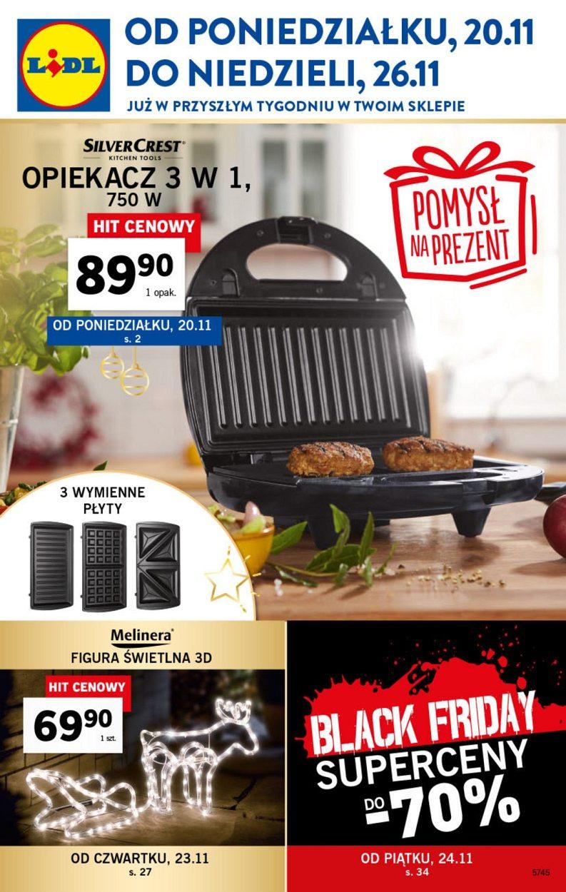 Gazetka promocyjna Lidl str. 1