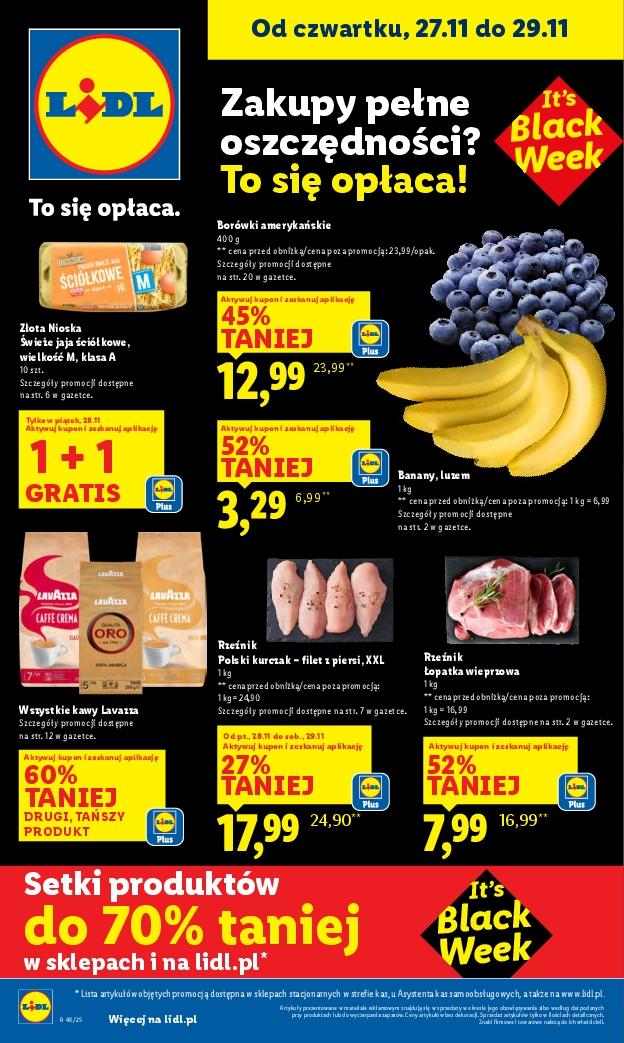 Gazetka promocyjna Lidl str. 1