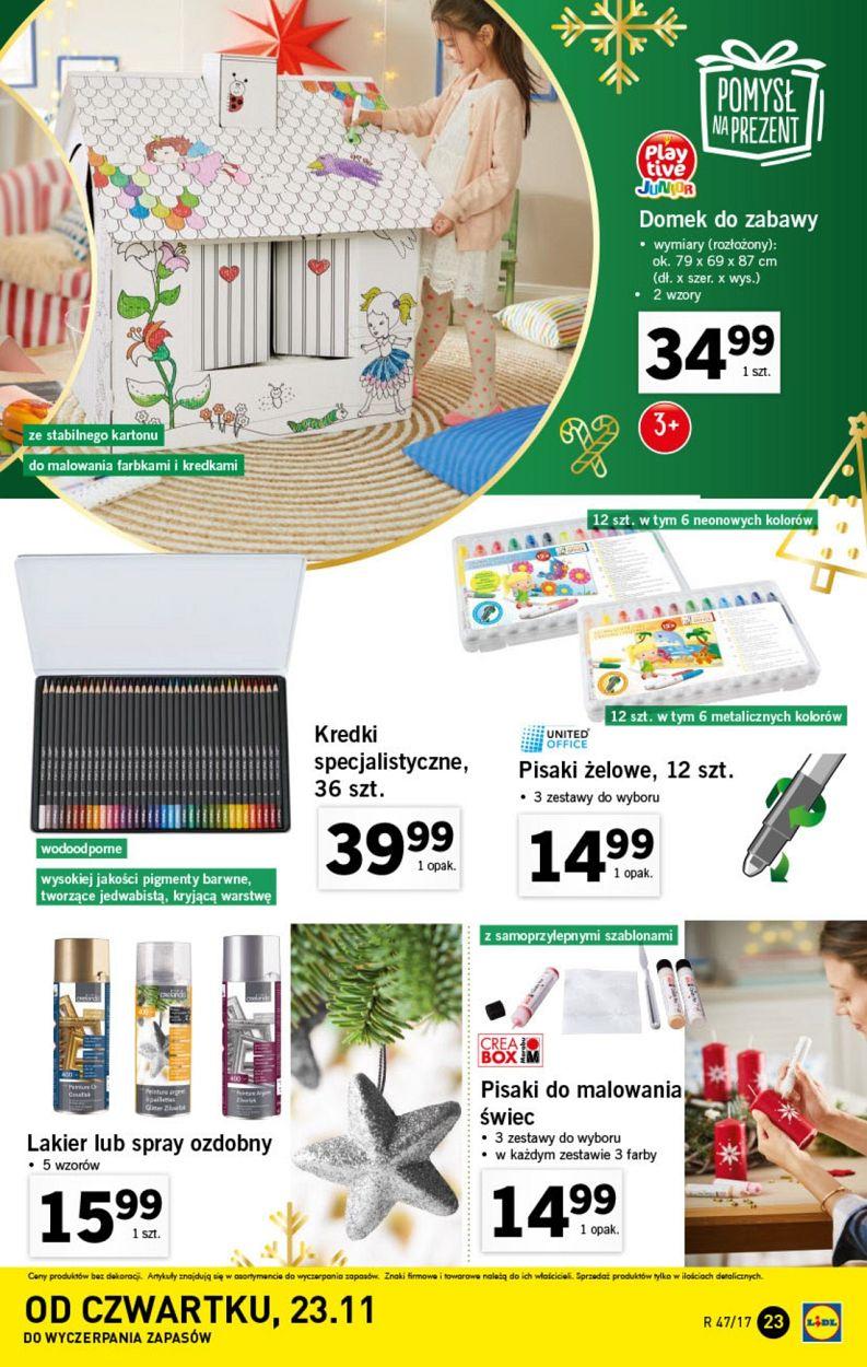 Gazetka promocyjna Lidl str. 23