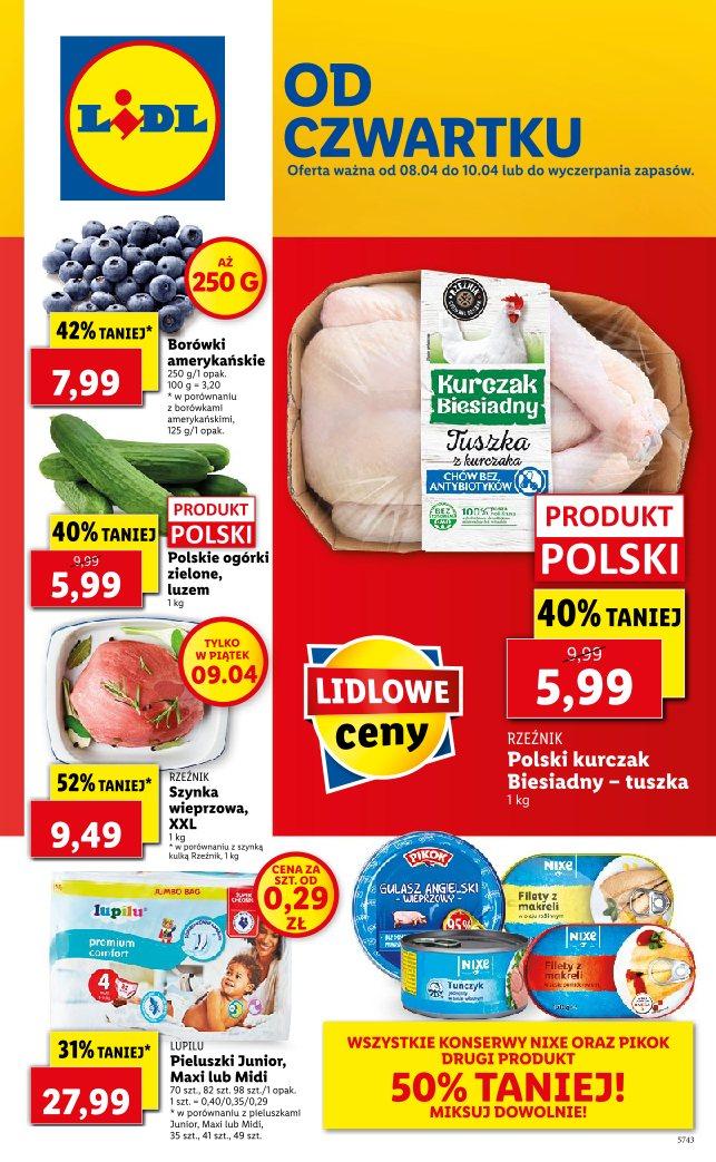 Gazetka promocyjna Lidl str. 1