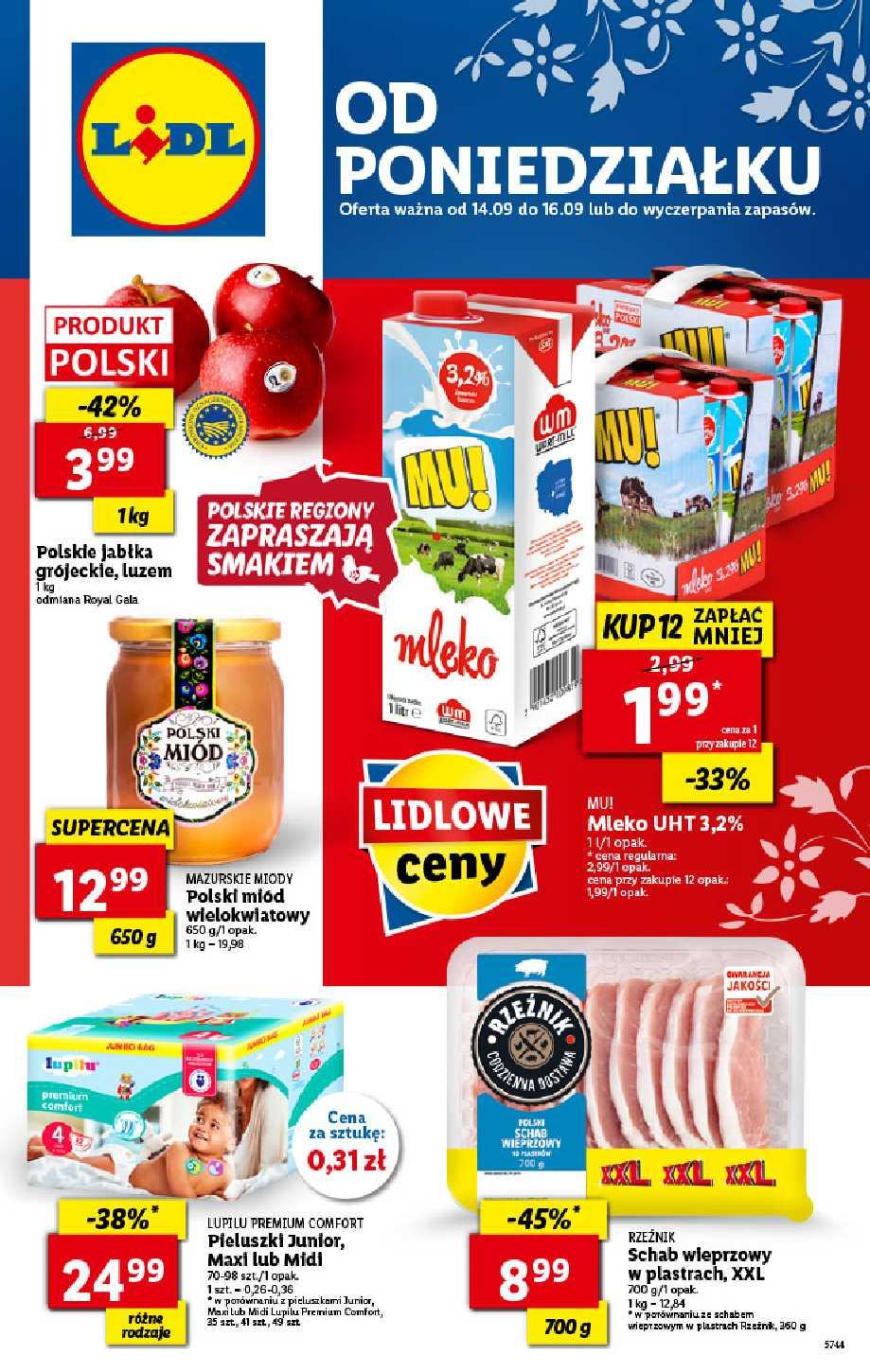 Gazetka promocyjna Lidl str. 1
