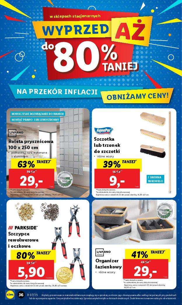 Gazetka promocyjna Lidl str. 36