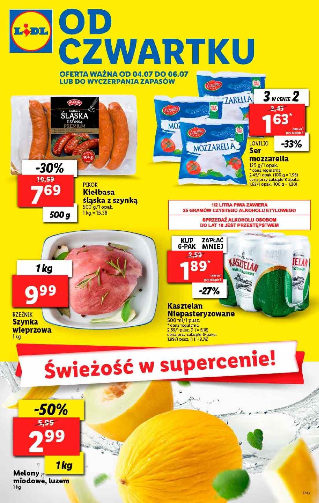 Gazetka promocyjna Lidl str. 1