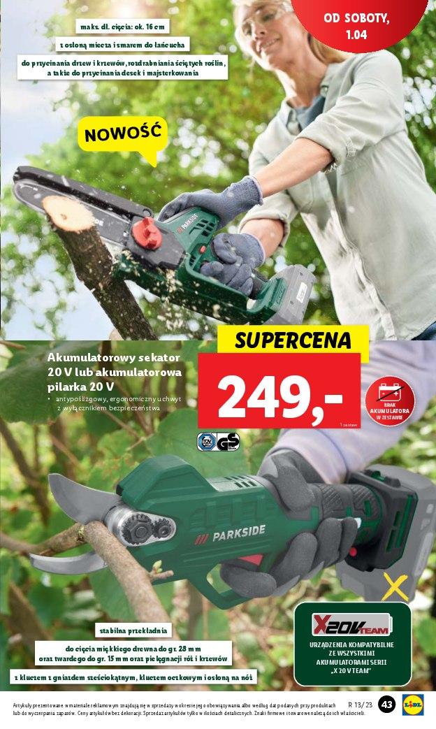 Gazetka promocyjna Lidl str. 43