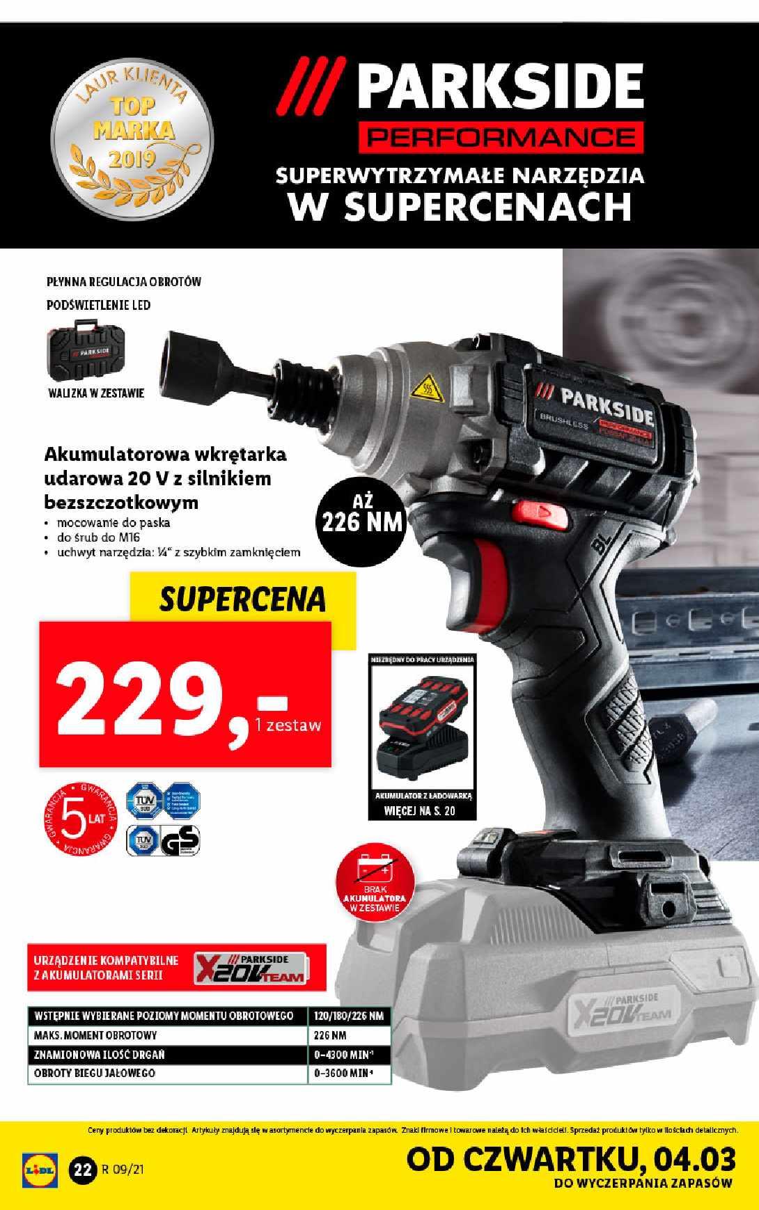 Gazetka promocyjna Lidl str. 22