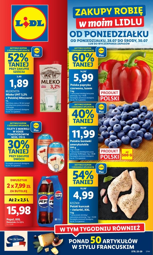 Gazetka promocyjna Lidl str. 1