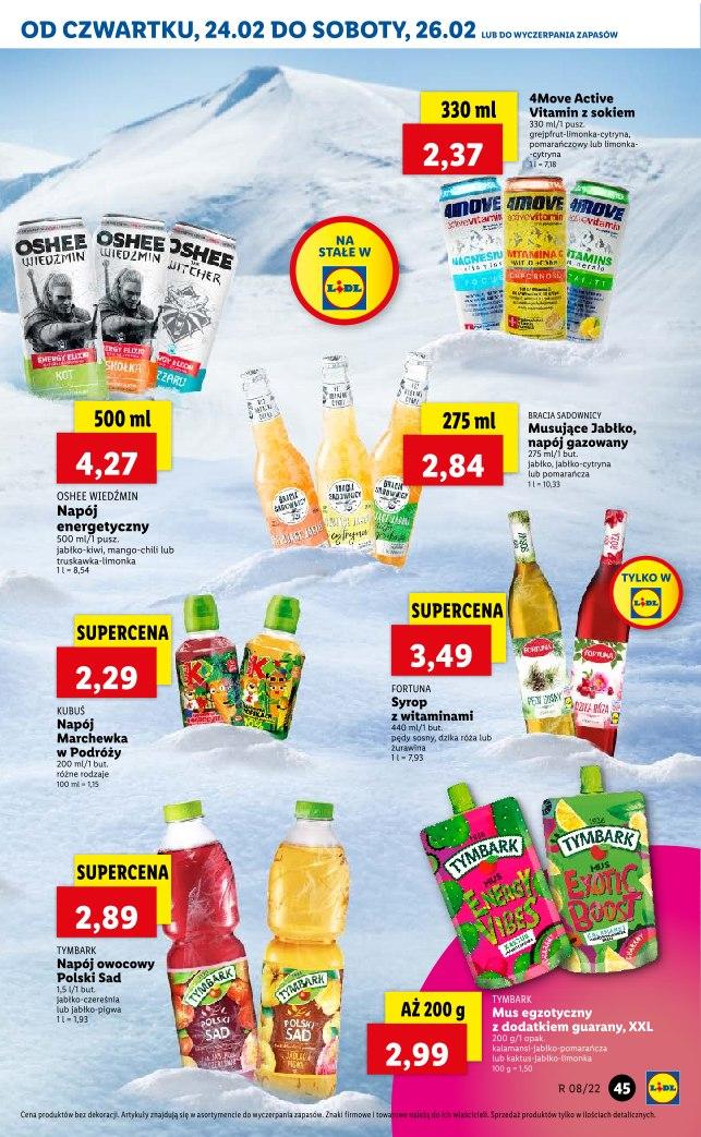 Gazetka promocyjna Lidl str. 45