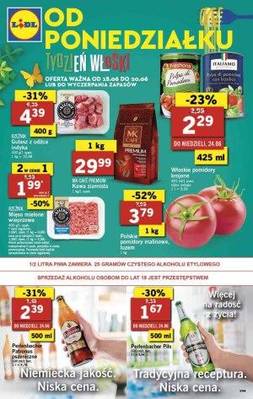 Lidl od poniedziałku