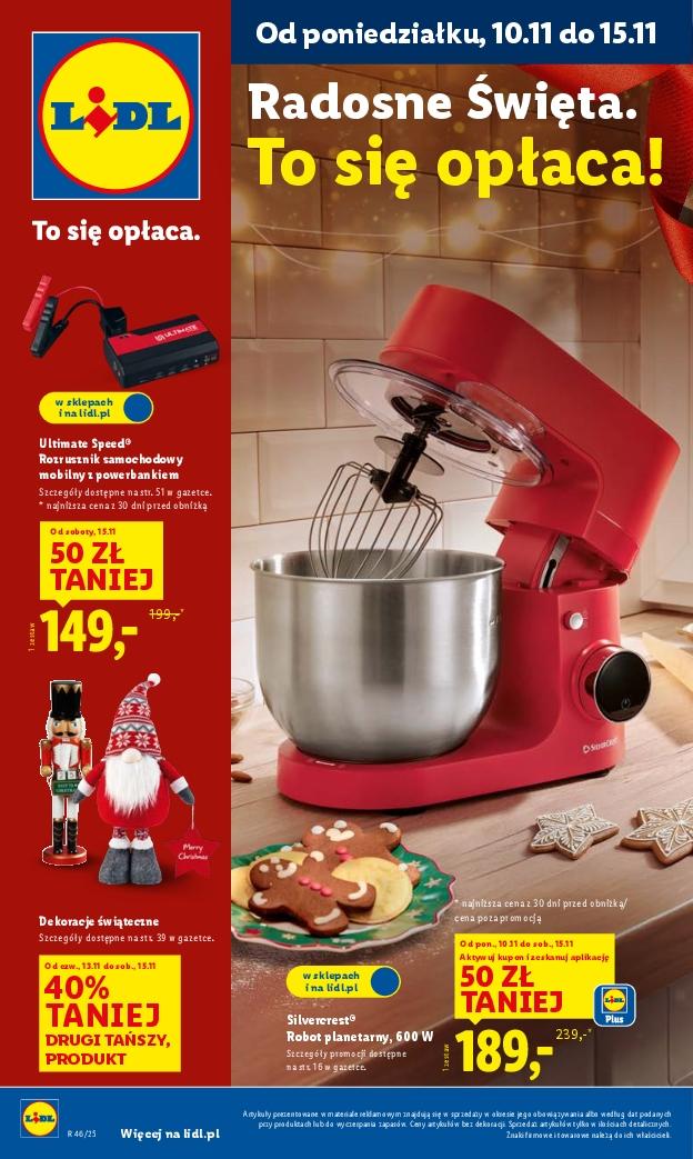 Gazetka promocyjna Lidl str. 1