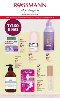Rossmann gazetka - od 24/09/2026 do 30/09/2026