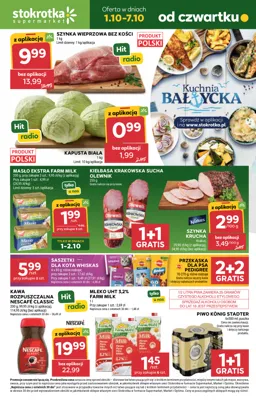 Stokrotka gazetka - od 01/10/2026 do 07/10/2026